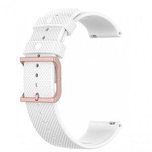BStrap Silicone Rain remienok na Huawei Watch GT 42mm, white (SSG014C1202)