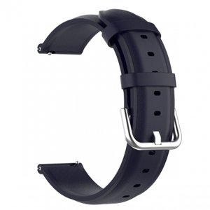 BStrap Leather Lux remienok na Garmin Vivoactive 3, navy blue (SSG015C0506)