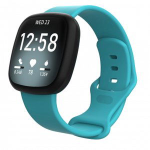 BStrap Silicone (Large) remienok na Fitbit Versa 3, teal (SFI013C06)