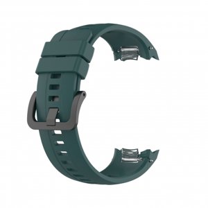 BStrap Silicone remienok na Honor Watch GS Pro, dark green (SHO002C08)