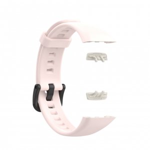 BStrap Silicone remienok na Honor Band 6 / Huawei Band 6, sand pink (SHO003C04)