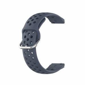 NEOGO SmartWatch Glam / Glam 2 Silicone Dots remienok, Dark Gray (SGA007C0401)