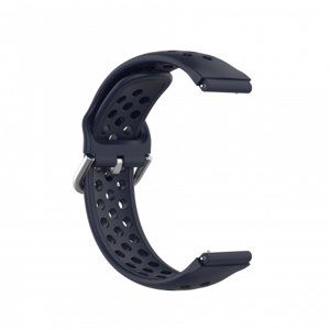 BStrap Silicone Dots remienok na Garmin Vivoactive 4s, dark blue (SGA007C07)