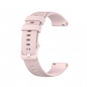 BStrap Silicone Land remienok na Garmin Vivoactive 4s, light pink (SGA008C04)