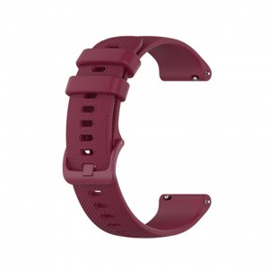 BStrap Silicone Land remienok na Garmin Vivoactive 4s, vine red (SGA008C06)