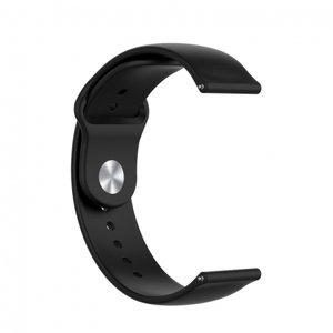 BStrap Silicone remienok na Garmin Vivoactive 4s, black (SGA009C01)