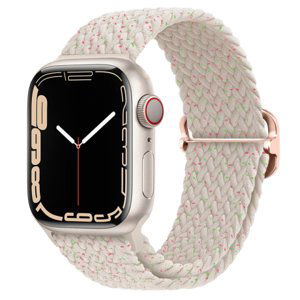 BStrap Elastic Nylon remienok na Apple Watch 38/40/41mm, spring cherry (SAP013C26)