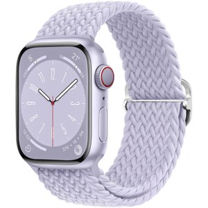 BStrap Elastic Nylon remienok na Apple Watch 38/40/41mm, misty purple (SAP013C27)