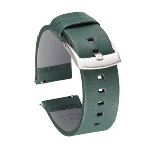 BStrap Fine Leather remienok na Samsung Galaxy Watch Active 2 40/44mm, green (SSG022C02)