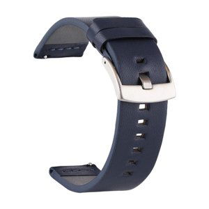BStrap Fine Leather remienok na Huawei Watch GT2 42mm, blue (SSG022C0307)