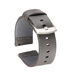 BStrap Fine Leather remienok na Huawei Watch GT 42mm, gray (SSG023C0502)
