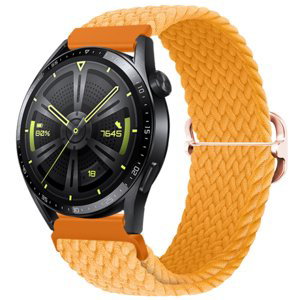 BStrap Elastic Nylon remienok na Huawei Watch GT2 42mm, orange (SSG024C0707)