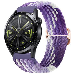 BStrap Elastic Nylon remienok na Xiaomi Amazfit GTS, grape (SSG024C1204)