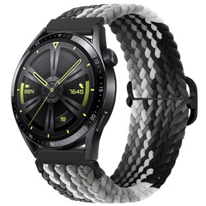 BStrap Elastic Nylon remienok na Xiaomi Watch S1 Active, black qiao (SSG025C0811)