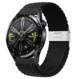 BStrap Elastic Nylon 2 remienok na Huawei Watch GT2 42mm, black (SSG026C0107)