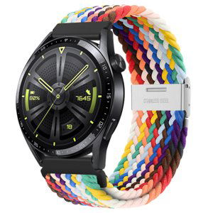 BStrap Elastic Nylon 2 remienok na Xiaomi Amazfit GTS, rainbow (SSG026C0204)