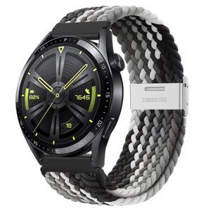 BStrap Elastic Nylon 2 remienok na Huawei Watch GT2 42mm, black qiao (SSG026C0707)