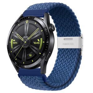 BStrap Elastic Nylon 2 remienok na Huawei Watch GT2 Pro, cold blue (SSG027C0407)