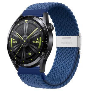 BStrap Elastic Nylon 2 remienok na Huawei Watch 3 / 3 Pro, cold blue (SSG027C0410)