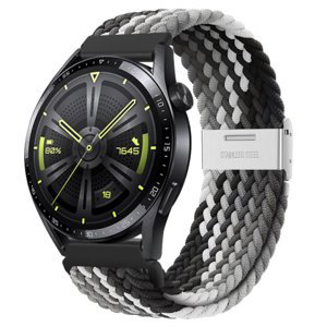 BStrap Elastic Nylon 2 remienok na Huawei Watch 3 / 3 Pro, black qiao (SSG027C0710)