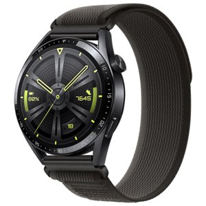 BStrap Velcro Nylon remienok na Samsung Galaxy Watch 3 41mm, black (SSG028C0101)