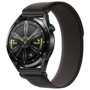 BStrap Velcro Nylon remienok na Huawei Watch GT2 42mm, black (SSG028C0106)