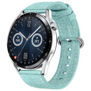 BStrap Denim remienok na Huawei Watch GT/GT2 46mm, light green (SSG031C0503)