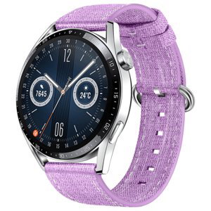 BStrap Denim remienok na Huawei Watch 3 / 3 Pro, purple (SSG031C0610)