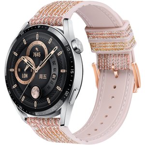 BStrap Glitter remienok na Samsung Galaxy Watch Active 2 40/44mm, golden red (SSG032C02)