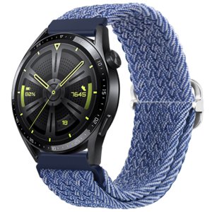 BStrap Braid Nylon remienok na Samsung Gear S3, blue white (SSG035C01)