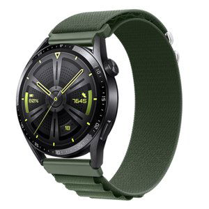 BStrap Nylon Loop remienok na Samsung Galaxy Watch 3 41mm, green (SSG036C0301)