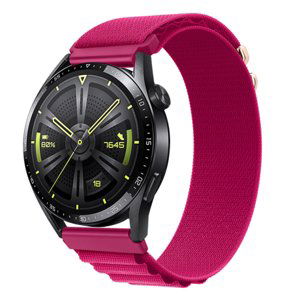 BStrap Nylon Loop remienok na Huawei Watch GT2 42mm, carmine (SSG036C1007)