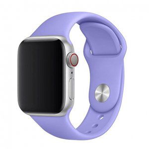 BStrap Soft Silicone remienok na Apple Watch 38/40/41mm, Light Purple (SAP008C04)