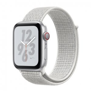 BStrap Nylon remienok na Apple Watch 38/40/41mm, White (SAP005C10)