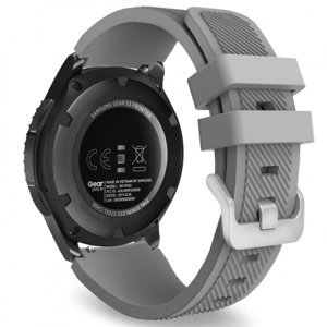BStrap Silicone Sport remienok na Huawei Watch GT3 46mm, gray (SSG006C0810)
