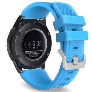 BStrap Silicone Sport remienok na Huawei Watch 3 / 3 Pro, light blue (SSG006C1111)