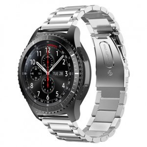 BStrap Stainless Steel remienok na Huawei Watch GT 42mm, silver (SSG007C0402)