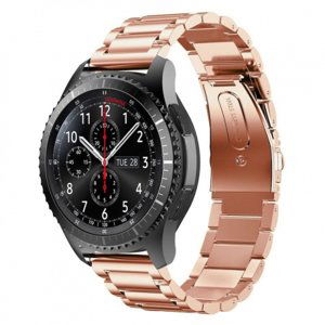 BStrap Stainless Steel remienok na Samsung Gear S3, rose gold (SSG007C03)