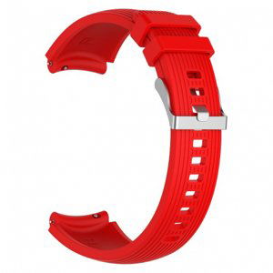 BStrap Silicone Davis remienok na Huawei Watch GT 42mm, red (SSG008C0602)