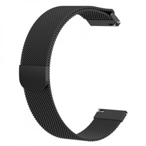 BStrap Milanese remienok na Xiaomi Amazfit GTS, black (SSG001C0104)