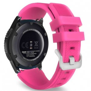 BStrap Silicone Sport remienok na Samsung Gear S3, pink (SSG006C16)