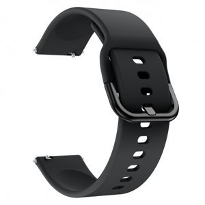 BStrap Silicone v2 remienok na Samsung Galaxy Watch 42mm, black (SSG002C0102)