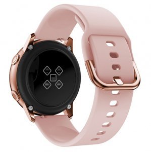Bstrap Silicone remienok na Samsung Galaxy Watch Active 2 40/44mm, sand pink (SSG002C06)