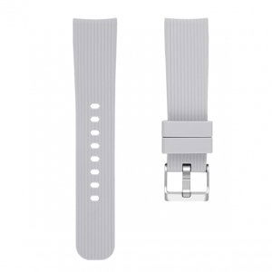 BStrap Silicone Line (Small) remienok na Garmin Vivoactive 3, gray (SSG003C0806)