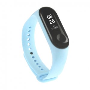 Xiaomi Mi Band 3/4 Silicone remienok, Light Blue (SXI006C07)