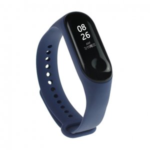 BStrap Silicone remienok na Xiaomi Mi Band 3/4, dark blue (SXI006C03)