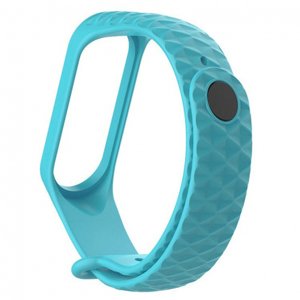 BStrap Silicone Diamond remienok na Xiaomi Mi Band 3/4, teal (SXI007C08)