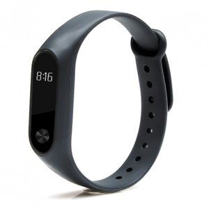 Xiaomi Mi Band 2 Silicone remienok, Black (SXI003C01)