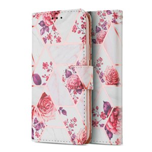 Tech-Protect Wallet knižkové puzdro na Samsung Galaxy A52 / A52S, floral rose