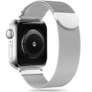 Tech-Protect Milanese remienok na Apple Watch 42/44/45/49mm, silver